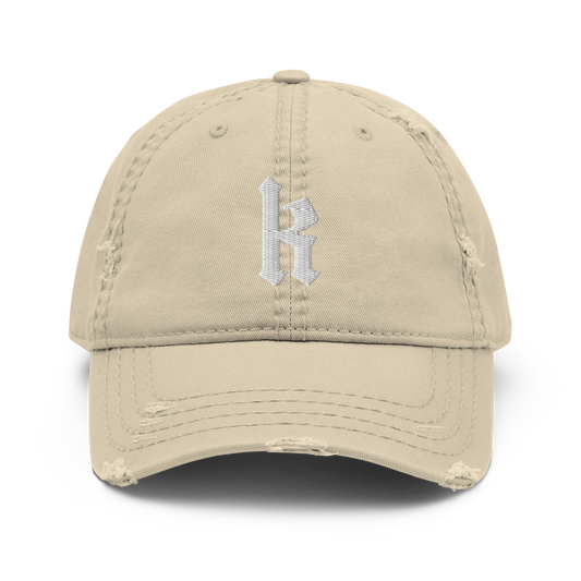 Gothik Distressed Dad Hat